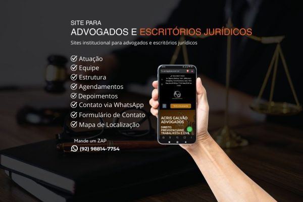 Site para Advogados