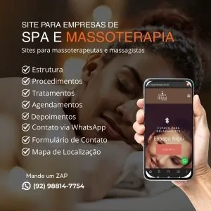 Site para Massoterapeutas