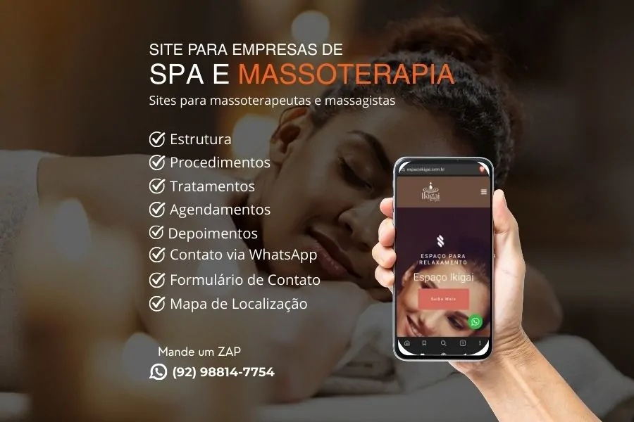 Site para Massoterapeutas